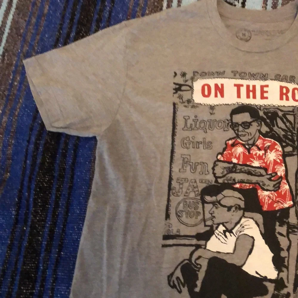 Jack Kerouac On the Road Tee Shirt - Picture 8 of 12